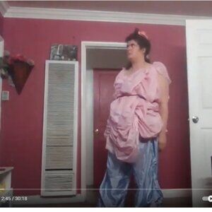 Trees Naturals Pink Petal Rouched Blouse